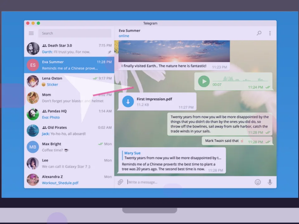 纸飞机多端通讯体验